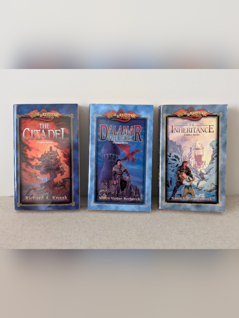 DragonLance Classics Series The Inheritance The Citadel Dalamar the Dark PB Set
